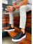 J153 Oxford Ortopedik Taban Günlük Cilt Erkek Sneaker Spor Ayakkabı Cbt Siyah 1
