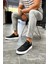 J153 Oxford Ortopedik Taban Günlük Cilt Erkek Sneaker Spor Ayakkabı Cbt Siyah 2