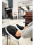 J153 Oxford Ortopedik Taban Günlük Cilt Erkek Sneaker Spor Ayakkabı Cbt Siyah 3