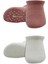 2'li Sneakers Kaymaz Colours Penye Çorap BS20104 Ekru Pudra 2