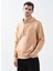 Kapüşon Yaka Karamel Erkek Sweatshırt 1084298 3