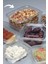 Turuncu Sızdırmaz Kap 1000GR 25'li Buz Dolabı Kabı Set 3