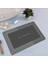 Kare ve Oval Banyo Paspası 40X60 Süper Su Emici Gri 1