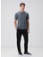 Antrasit Erkek Slim Fit T-Shirt 1094077 3