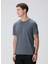 Antrasit Erkek Slim Fit T-Shirt 1094077 4