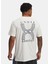 1389823-114 Ua Run 96 Shortsleeve Beyaz Erkek Fitted Baskılı T-Shirt 2