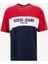 Çok Renkli Erkek Oversized Desenli T-Shirt M5GI45K8FQ4F7TW Gj Ss Cn Os Horızo 6
