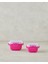 Pembe Plastik Saklama Kabı 575/1075 Ml, Şık ve Pratik Mutfak Gereci 1