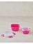 Pembe Plastik Saklama Kabı 575/1075 Ml, Şık ve Pratik Mutfak Gereci 2