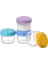 4’lü Mini Saklama Kabı, Güvenli Anne Sütü ve Mama Saklama Seti, Turuncu 2