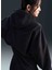 FV8076-010 W Nk One Tf Po Hoodıe Po Siyah Kadın Kapüşon Normal Düz Sweatshirt 4