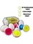Geometrik Yumurta Eşleme Oyunu Kutulu Renkli Yumurtalar (6 Lı) 1