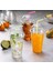 Turuncu 450 cc Kapaklı Pet Plastik Bardak, 25 Adet, Limonata ve Milkshake Için Ideal 2