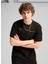 Siyah Erkek Regular Fit T-Shirt 63012201 F1 Ess+ Graphic Tee -Relax 1