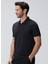 Siyah Erkek Slim Fit T-Shirt 1093860 4