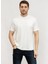 Beyaz Erkek Slim Fit T-Shirt Traın Lux Tee 1