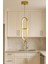 TT006-1-SR Tt Aydınlatma Minyon Modeli Tekli Sarı Kaplama LED Avize 2