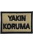 Bej Zemin Yakın Koruma Patch Peç - 6x4 cm 1