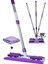 Teleskobik Mikrofiber Mop Seti, Yedek Bezli, Çok Yönlü Temizlik, Renkli ve Kullanışlı 6