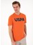 Turuncu Erkek Regular Fit T-Shirt Geart 3