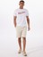 Beyaz Erkek Regular Fit Desenli T-Shirt M5GI54K8FQ4G011 Gj Ss Cn Reg 1981 2