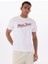 Beyaz Erkek Regular Fit Desenli T-Shirt M5GI54K8FQ4G011 Gj Ss Cn Reg 1981 3