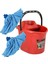 12 Litre Sıkmalı Temizlik Kovası + 2 Mikrofiber Havlu Paspas Hediye, Süper Emici 1