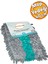 Gri-Turkuaz Mikrofiber Mop Yedeği 40 Cm, Temizlik ve Kurulama Için Ideal 1