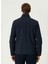 Lacivert Erkek Dik Slim Fit Düz Mont 1092059 5