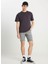 Antrasit Erkek Relaxed T-Shirt MW7NM203877M39 Relaxed Fit Small 1