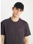 Antrasit Erkek Relaxed T-Shirt MW7NM203877M39 Relaxed Fit Small 4