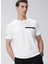 Ekru Erkek Slim Fit T-Shirt 1094079 2