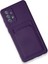 Samsung Galaxy A23 4g Kılıf Kelvin Kartvizitli Silikon - Derin Mor 3