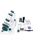 Dijital Mikroskop Seti 60-180X Büyütme El Mini Eğitici Çocuk Mikroskobu 21 Parça Eğitici Set 5