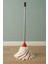 120 cm Metal Saplı Mikrofiber Temizlik Mop Seti, Pratik ve Hafif Ev Temizliği Aracı 6