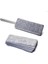 Mikrofiber Mop Yedek Bezi 4'lü Gri 12X33 Cm, Temizlik Kolaylığı Sağlar 1