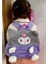 Sanrio Kuromi Peluş Anaokulu Kreş Çantası Lüx Kaliteli Figür Çanta 1