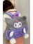 Sanrio Kuromi Peluş Anaokulu Kreş Çantası Lüx Kaliteli Figür Çanta 2