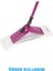 Pembe 2'li Temizlik Seti, Uzun Saplı Mop ve Yüzey Temizleyici 135CM+40CM 2