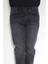 Fistan Store Erkek Gri Normal Bel Dar Kesim Boru Paça Jean Pantolon 2