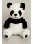Siyah Tokalı Peluş Panda - 90 cm 1
