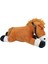 Nessiworld Peluş Yatan Kahverengi At 75 Cm. 1