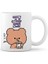 Ayıcık Kore Kupa Kahve Bardağı Harajuku Anime K-Pop Mug (Tekli) 1