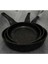 3'lü Siyah Tava Seti, Şık ve Kullanışlı Mutfak Gereçleri 2