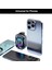 Gaming Telefon Sessiz Hava Soğutma Fan Derece Gösterge 2 Kademe Radyatör Sessiz Fan Telefon Soğutucu 5