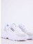 Beyaz Kadın Deri Sneaker 78VA3SC2 1