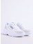 Beyaz Kadın Deri Sneaker 78VA3SC2 3