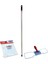 Nemli Mop ve Moptel Temizlik Seti, Metal Sap, 120 cm Uzunluk 1