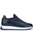 Siyah Erkek Deri Sneaker 383 6094 Erk Ayk Y24 1