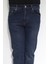 Fistan Store Erkek Lacivert Normal Bel Dar Kesim Boru Paça Jean Pantolon 2